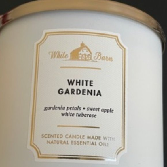 White Barn Accents Nwt White Barn White Gardenia 3 Wick Candle Poshmark